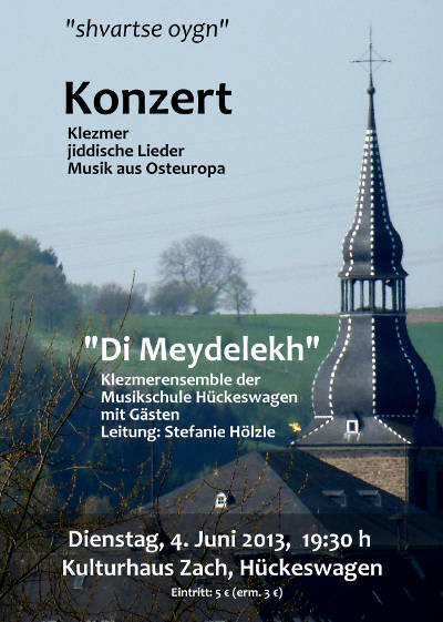 Flyer Klezmerkonzert 2013-klein