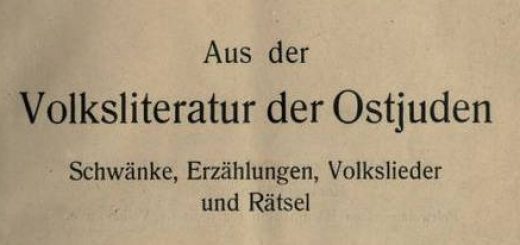 Volksliteratur der Ostjuden