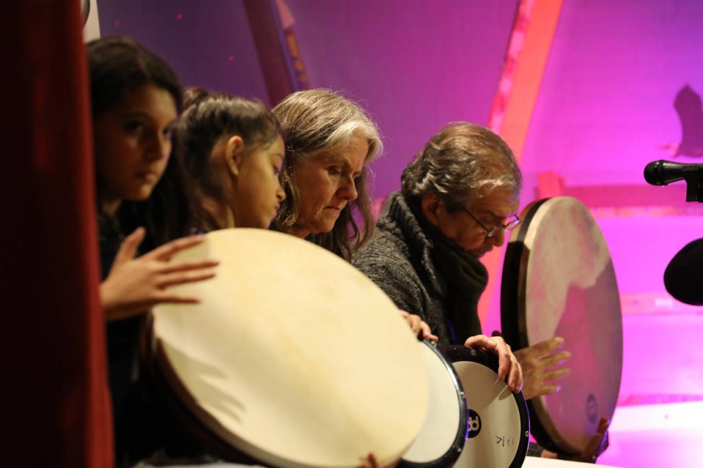 Konzert mit Flüchtlingen, Caritas