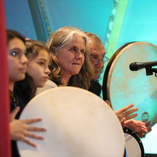 Konzert mit Flüchtlingen, Caritas