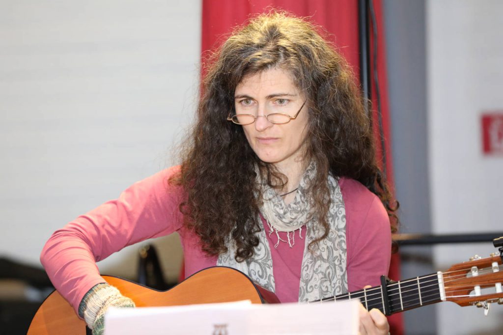 Konzert mit Flüchtlingen, Caritas