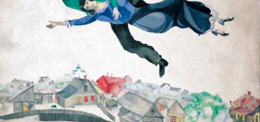 Marc Chagall, Flug über die Stadt